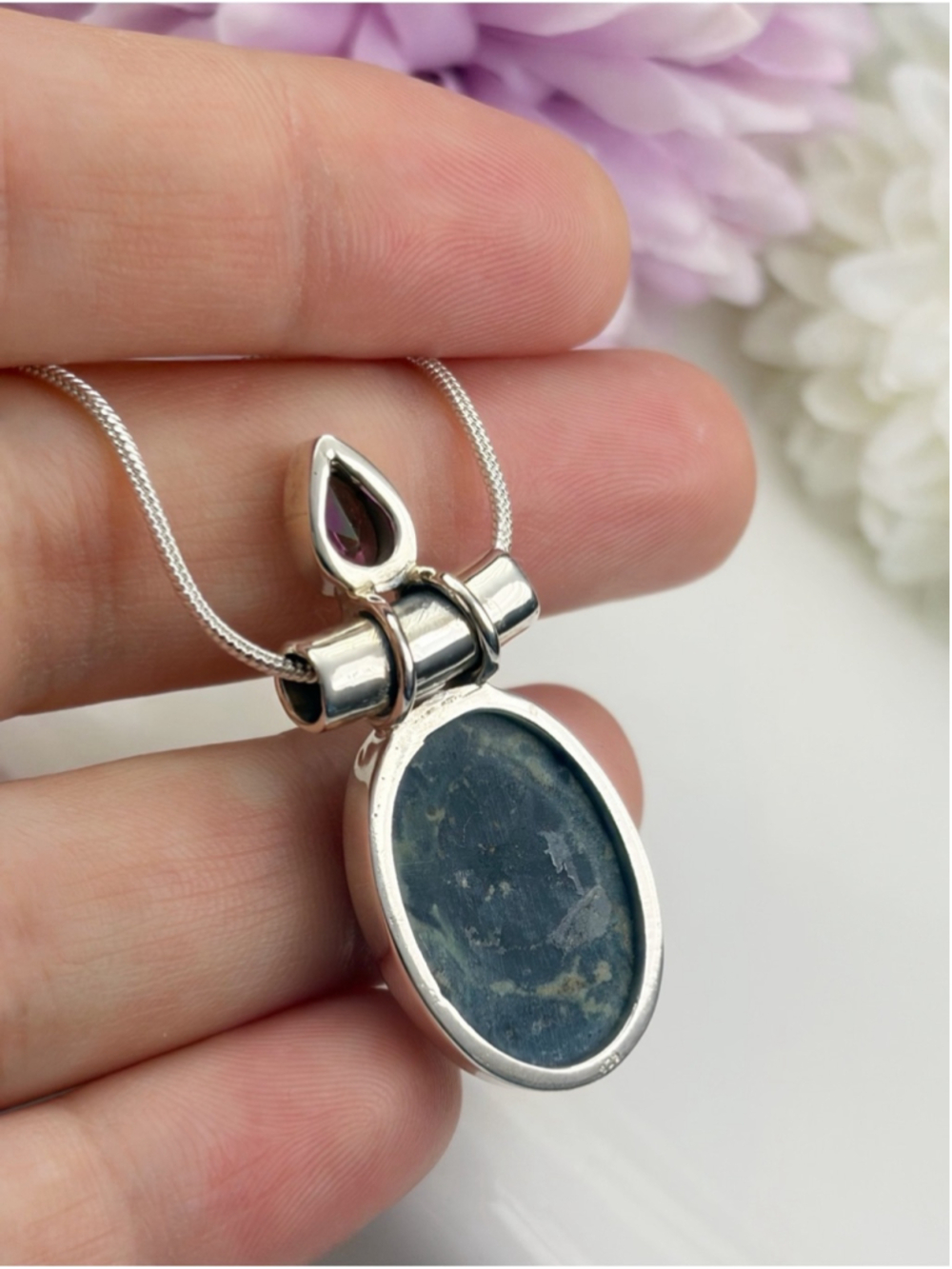 Sterling Silver 925 Mystic Topaz Kambaba Jasper Jewelry Set Lot New - Picture 10 of 11